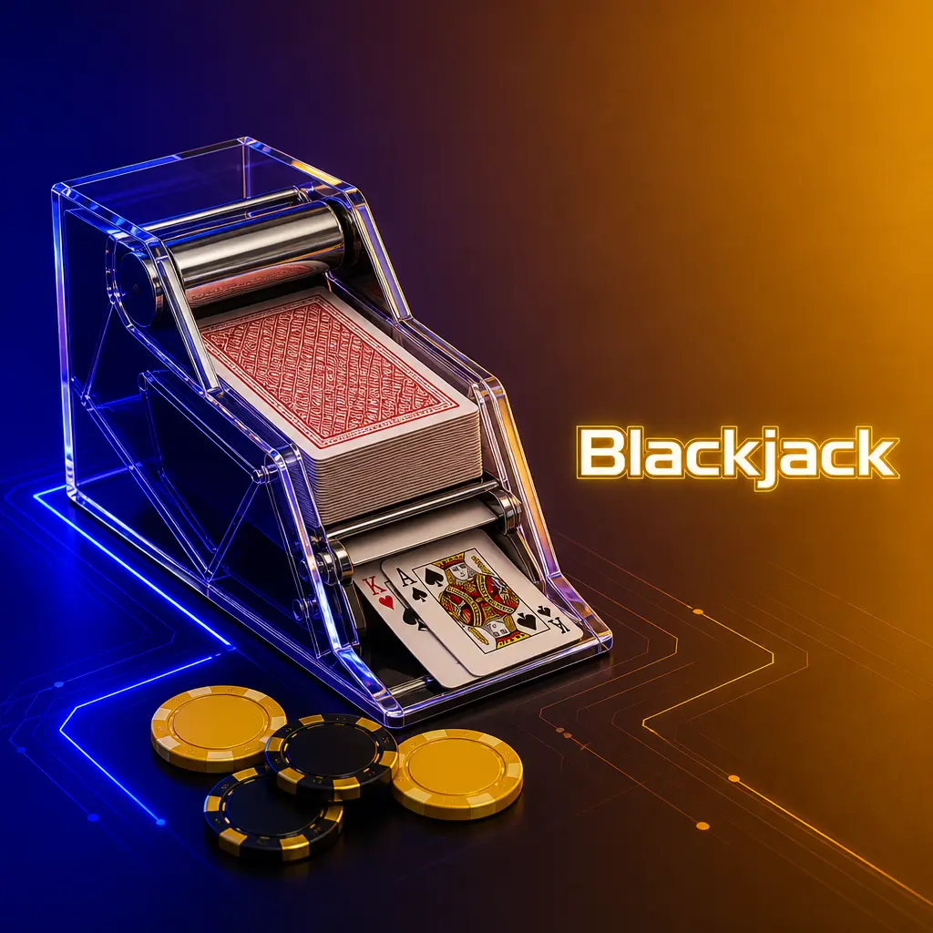 Live blackjack table at Mega Casino World Casino