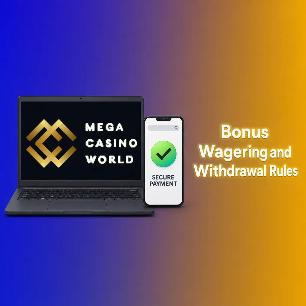 Bonus wagering and withdrawal rules illustration