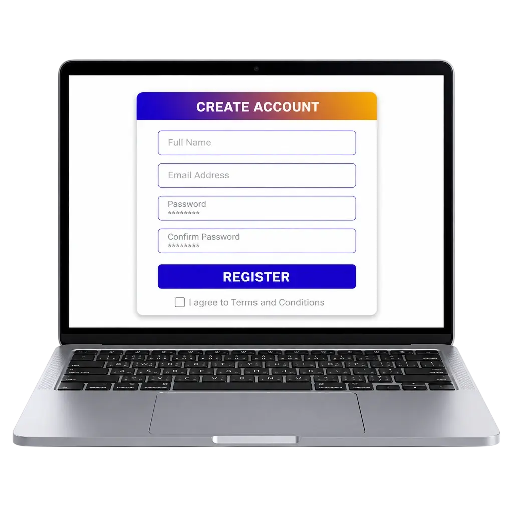 Mega Casino World registration process in Bangladesh